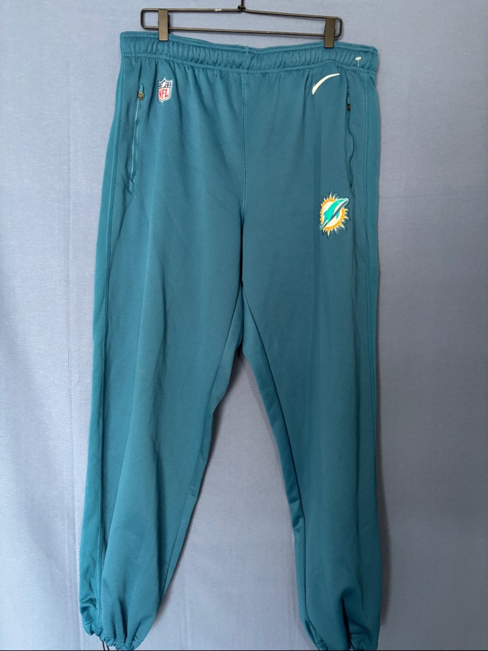 NWOT Men's Teal Elastic-Waist Athletic Jogger Pants